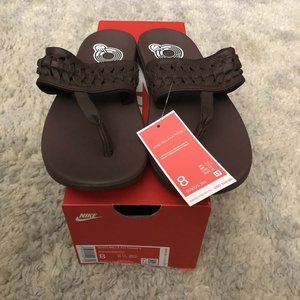 Nike Bella Kai 2 Women’s Sandals Brown Flip Flops